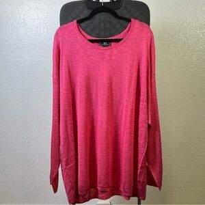 G by Giuliana Women’s Pink Long Sleeve Top Size 3X